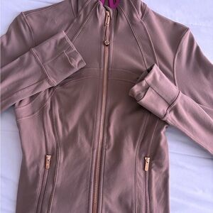 Lululemon cropped luon jacket , sparkle